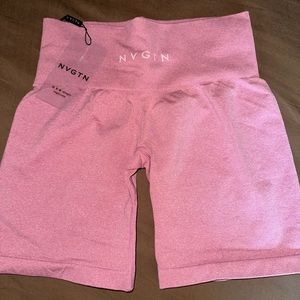 NWT Pastel Pink seamless NVGT shorts